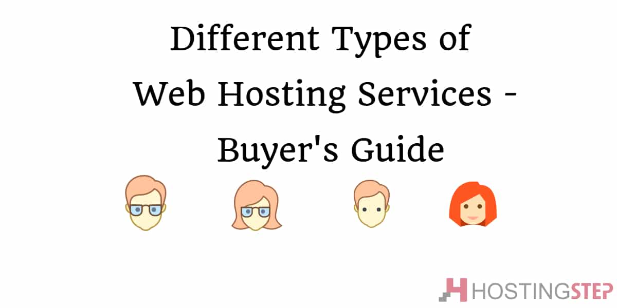 types of web hosting different types of web hosting