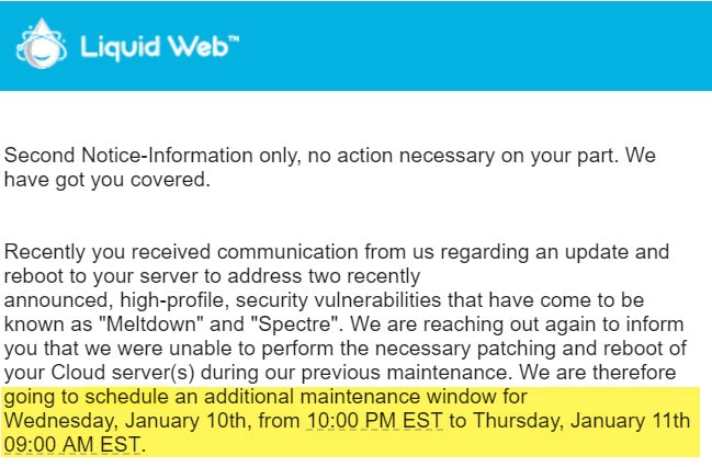 liquid web schedule Liquid Web Review | User Reviews | Hostingstep 2