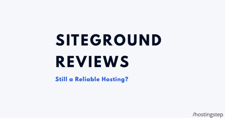 SiteGround Review 2023: Average performance And Good Uptime