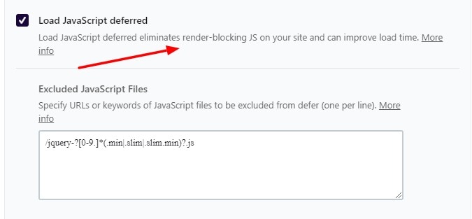 Eliminate Render Blocking JS