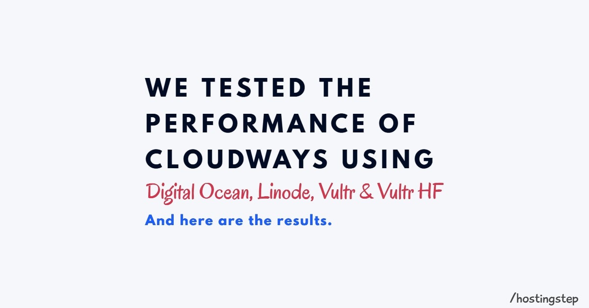 Cloudways Digital Ocean Vs Vultr