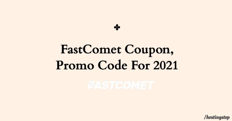 FastComet Coupon Code 2023 – Get 70% OFF