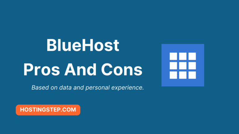 Bluehost Pros and Cons (2023)