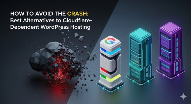 Best Alternatives to Cloudflare-Dependent WordPress Hosting (Avoid The Crash!)