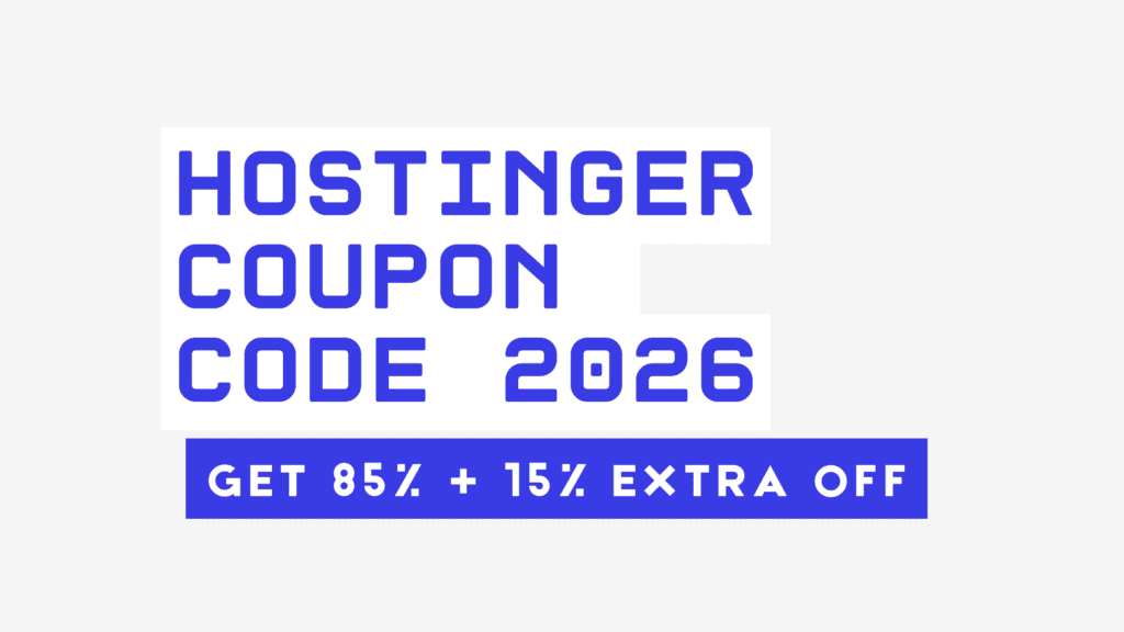 Coupon code for Hostinger